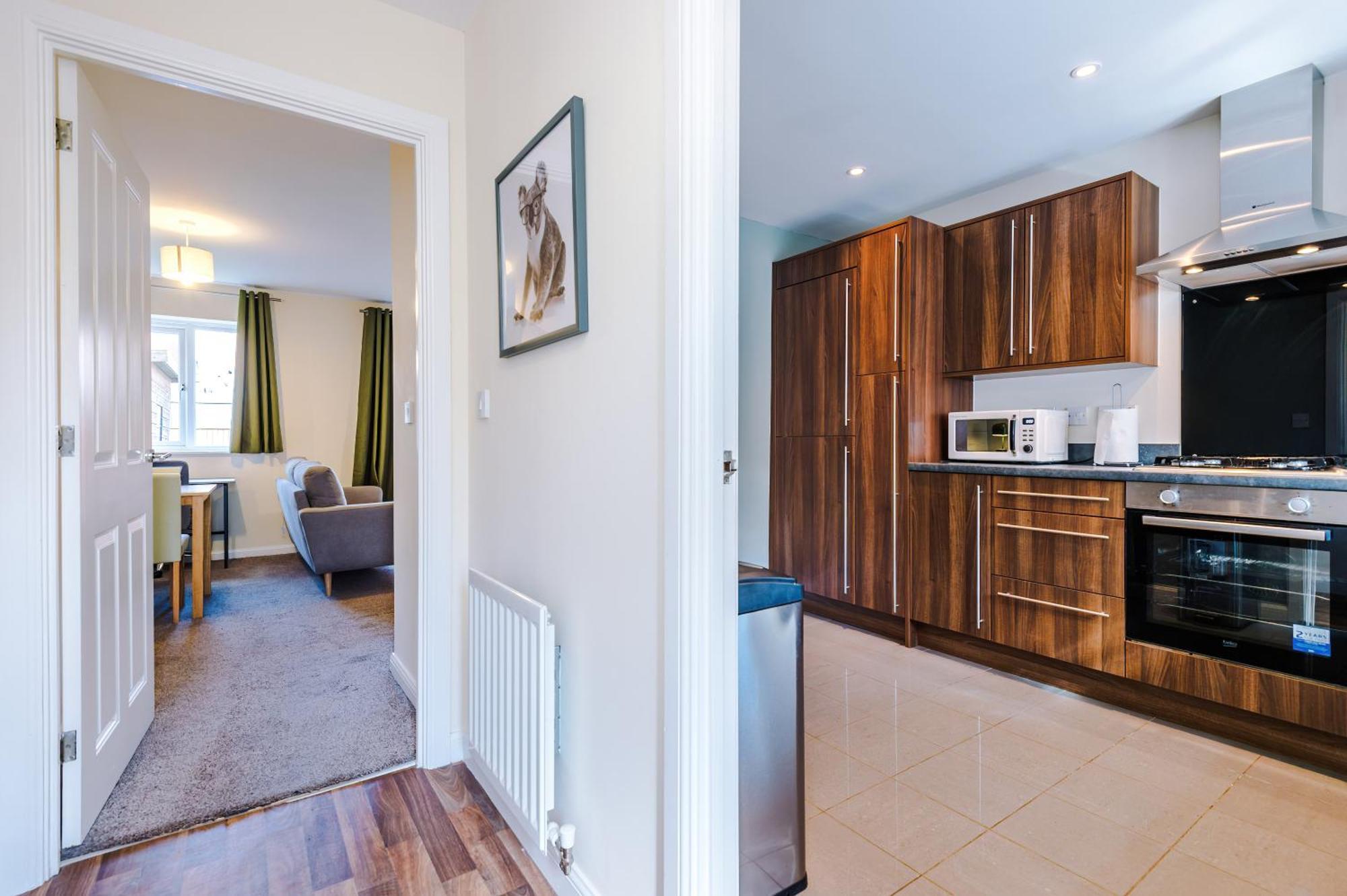 Modern Semi Detached In A Quiet Location, Driveway Parking Villa Ewloe Eksteriør billede